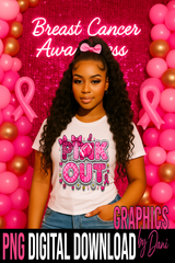 Breast Cancer Awareness Mega Pack PNG Bundle – Limited Edition