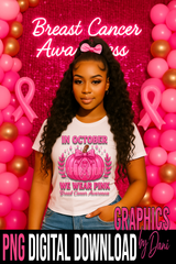 Breast Cancer Awareness Mega Pack PNG Bundle – Limited Edition