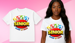 Senior Class of 2026 PNG β UNO Inspired Graduation Graphic for Shirts, Mugs & More