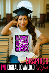🎓 Class of 2026 Senior Metallic Bundle – Two Dollar Tuesday Special! 🎓