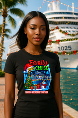 Family Christmas Cruise 2025 PNG | Holiday Cruise Trip Shirt Design | Making Memories Together Family Vacation Cruise Graphic