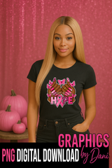 ✨ Hope Breast Cancer Awareness PNG ✨