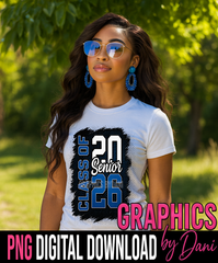 🎉 Freebie Friday – Class of 2026 Senior PNG 🎉