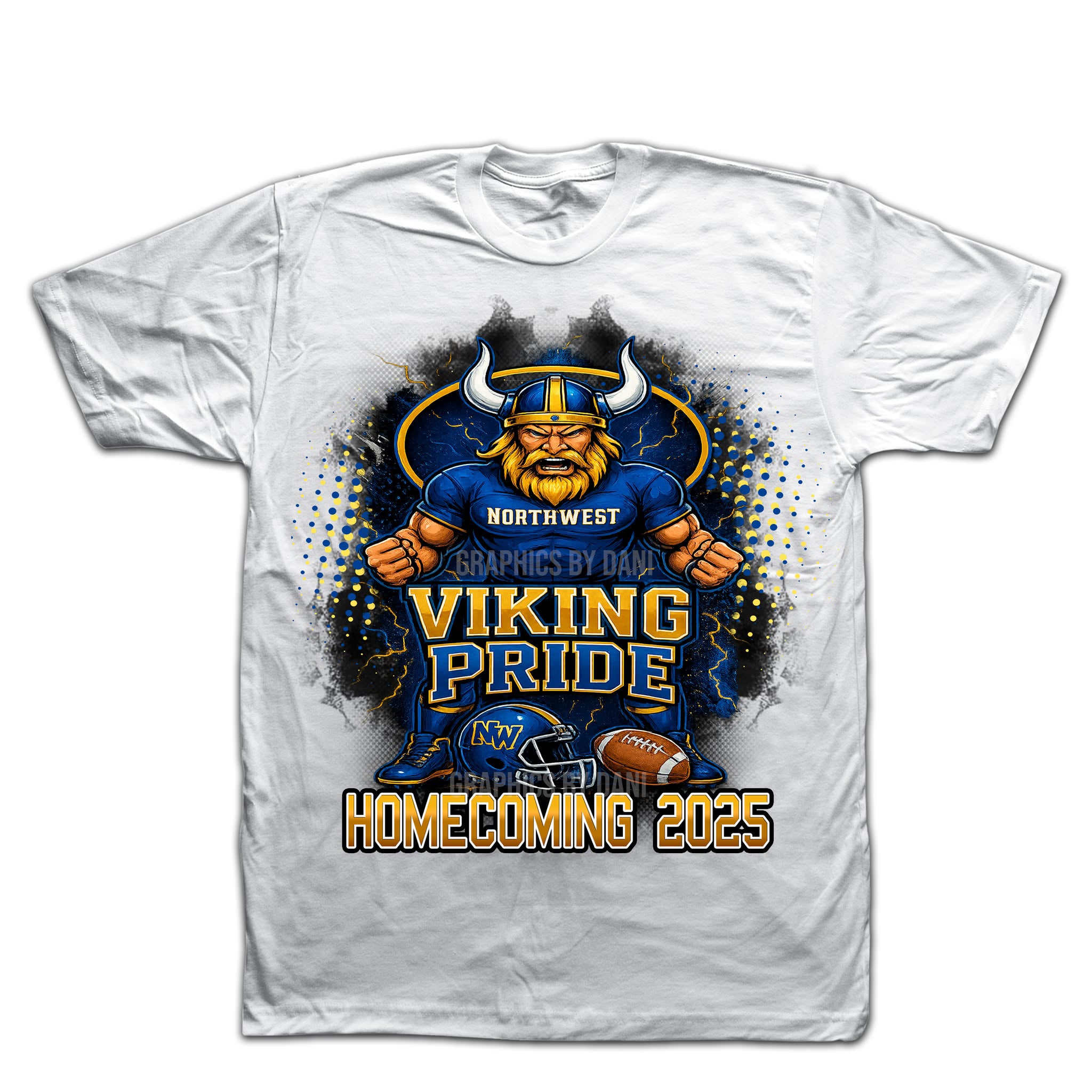 Northwest Homecoming 2025 T-Shirt – Show Your Viking Pride)