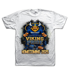 Northwest Homecoming 2025 T-Shirt – Show Your Viking Pride)