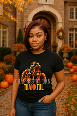 Hip Hop Thankful Turkey Trio PNG | Cool Thanksgiving Graphic Desig